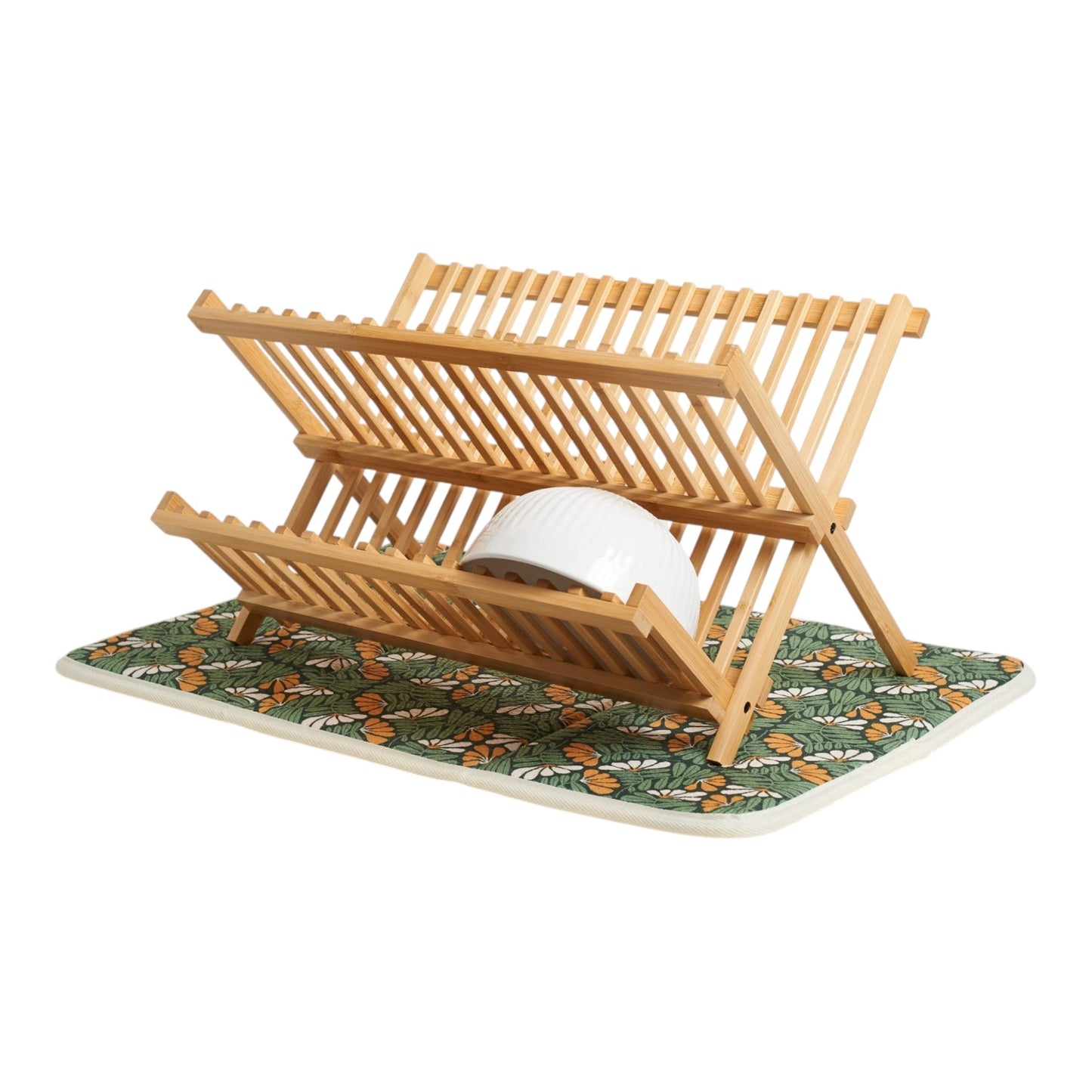 Once Again Home Drying Mat: RJW Fall Flower