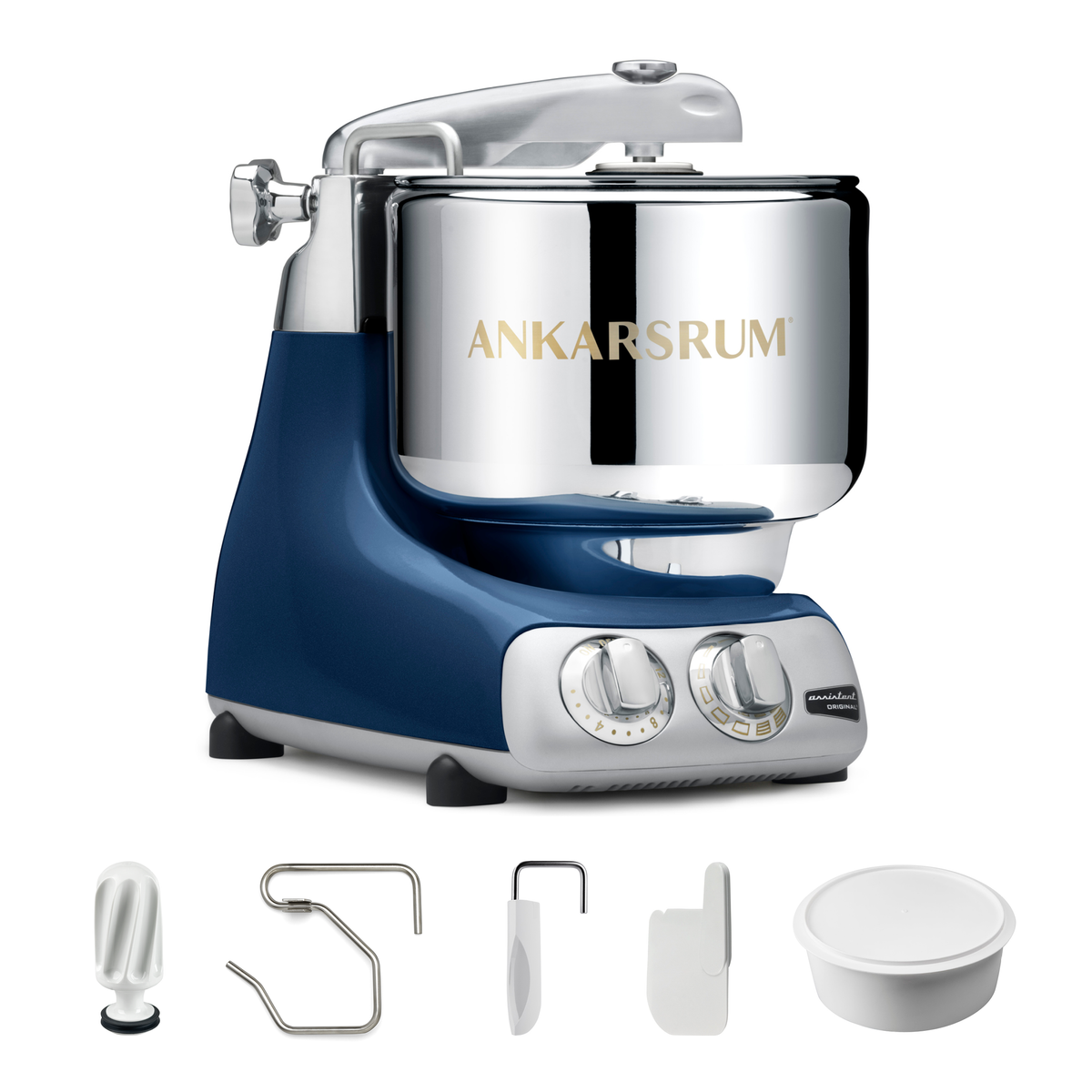 Ankarsrum Stand Mixer: Ocean Blue