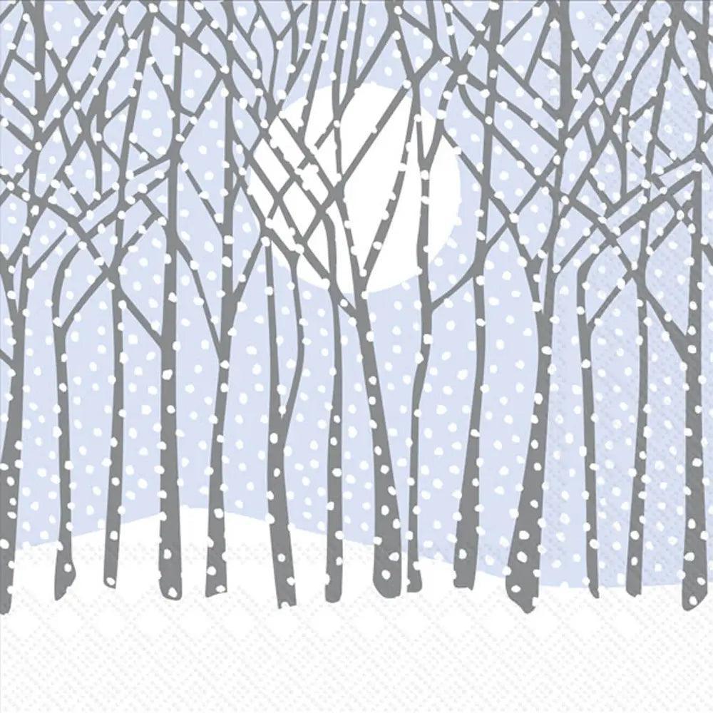 Boston International Cocktail Napkins: Winter Solstice