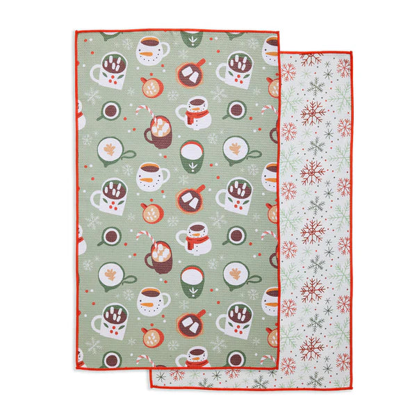 DII Microfiber Dishtowel: Cozy Cocoa