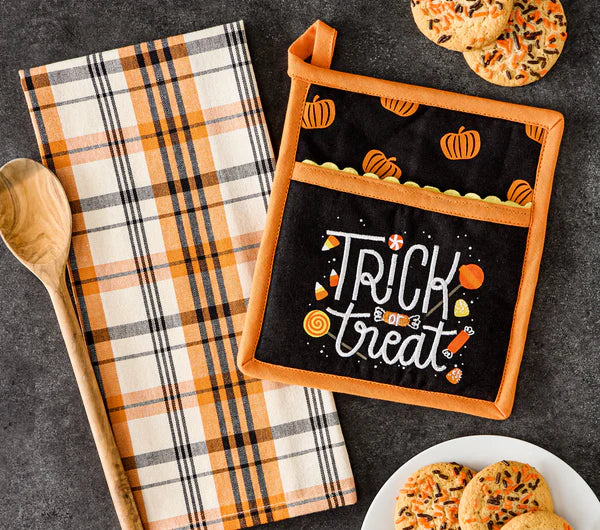 DII Potholder Gift Set: Trick or Treat
