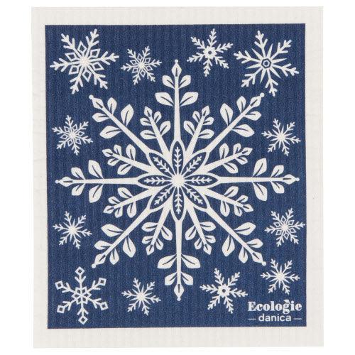 NOW Designs Swedish Dishcloth: Snowflake