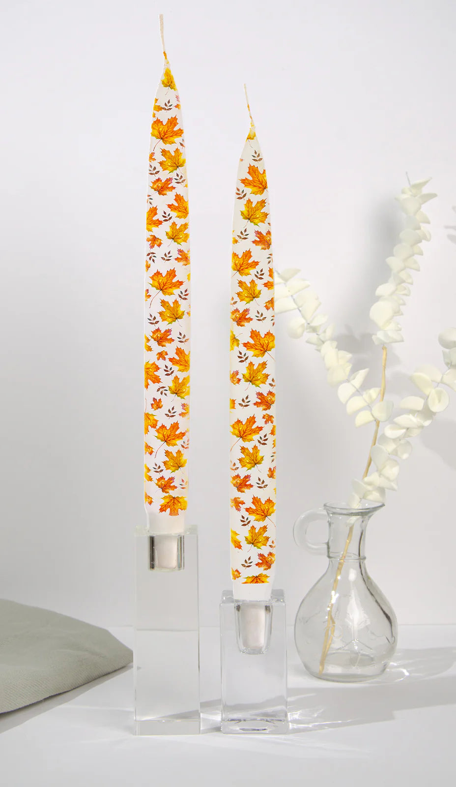 Flatyz Tapers (Set of 2): Fall Leaves