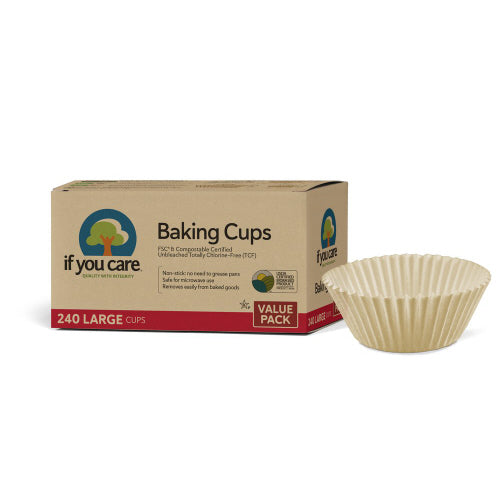 If You Care Large Baking Cups: 240 count