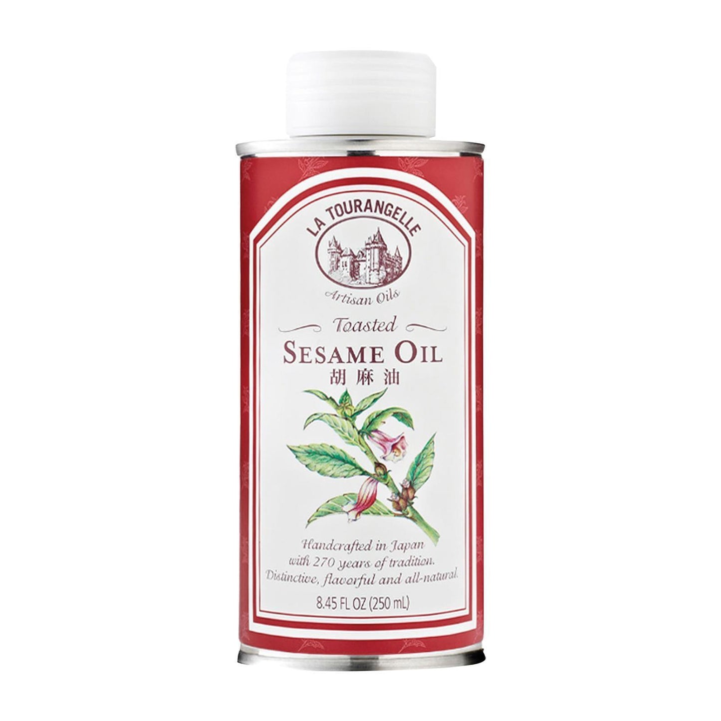 La Tourangelle Toasted Sesame Seed Oil, 8.45 Fl. Oz