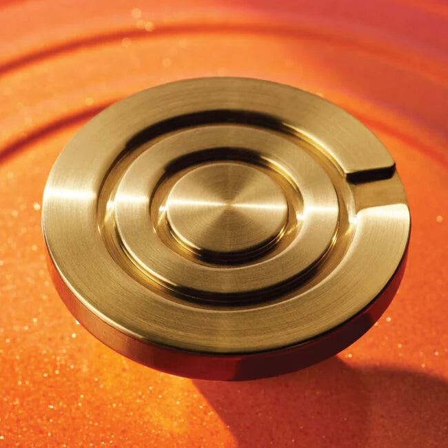 Le Creuset Braiser: 5 QT, Flamme Dorée