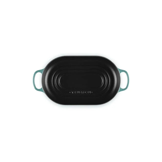 Le Creuset Oval Bread Oven: 11.5", Bleu Riviera
