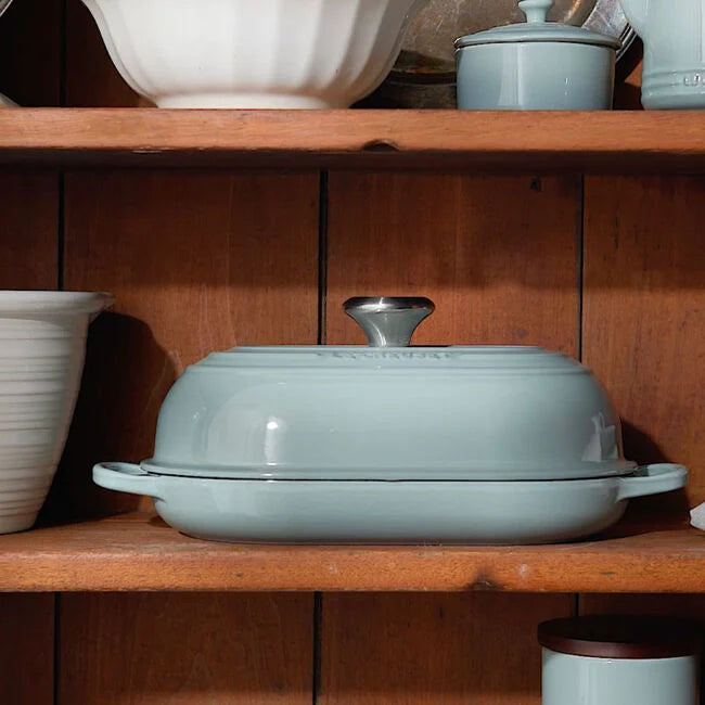 Le Creuset Oval Bread Oven: 11.5", Sea Salt