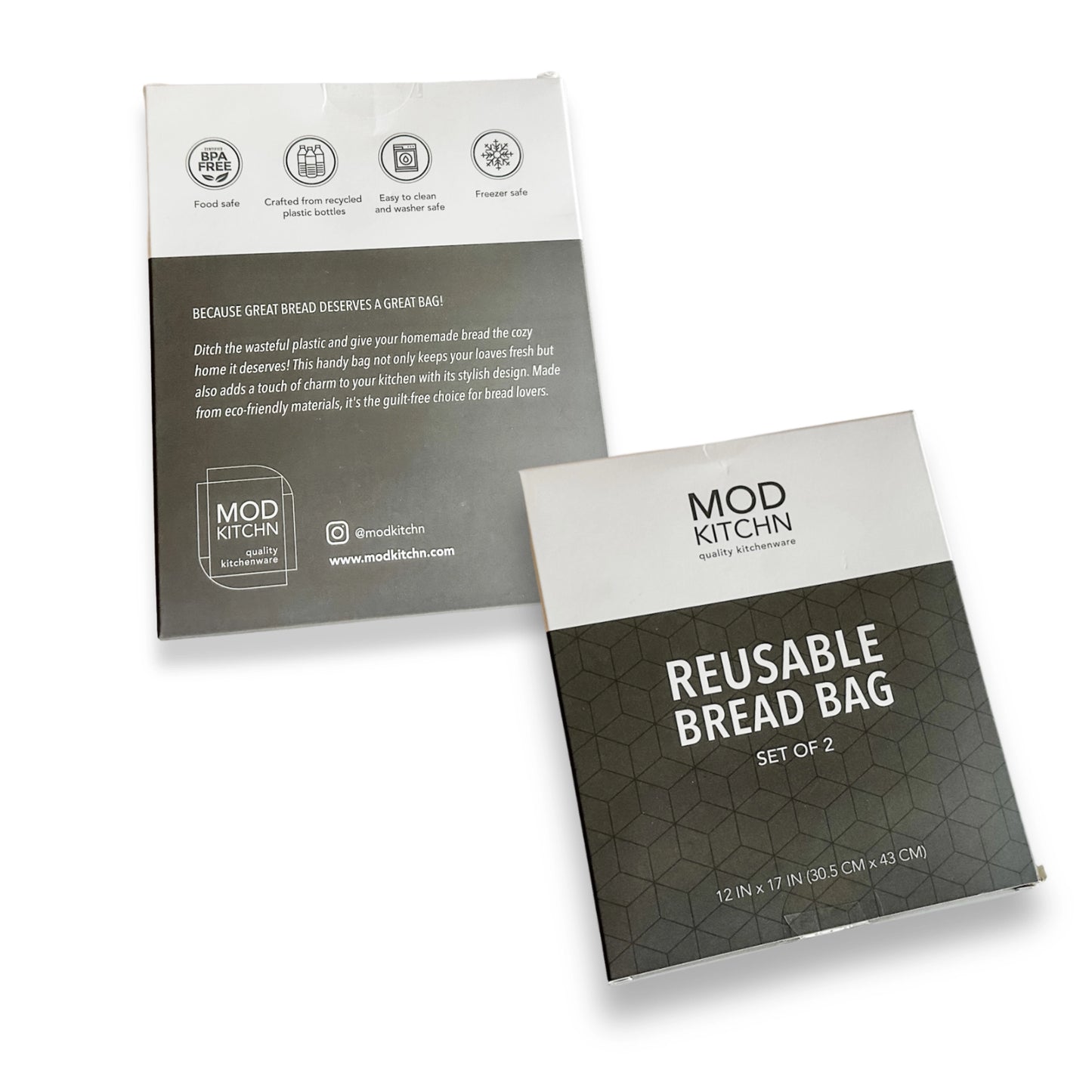 ModKitchn Reusable Bread Bags (Set of 2)