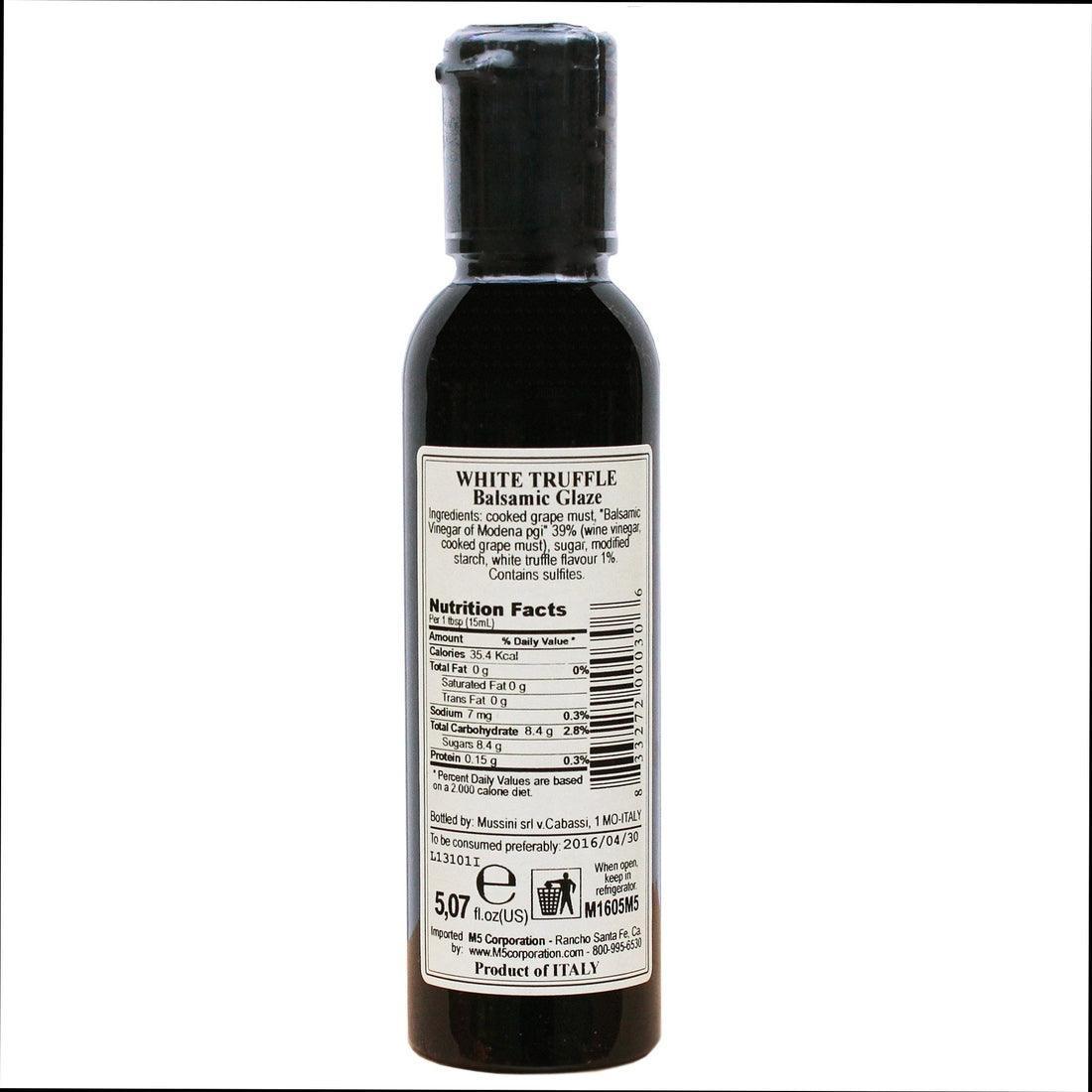 Mussini White Truffle Balsamic Glaze