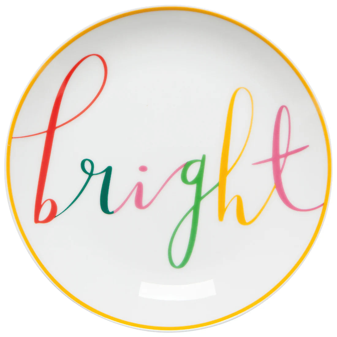 NOW Designs Appetizer Plates (Set of 4): Merry Everything