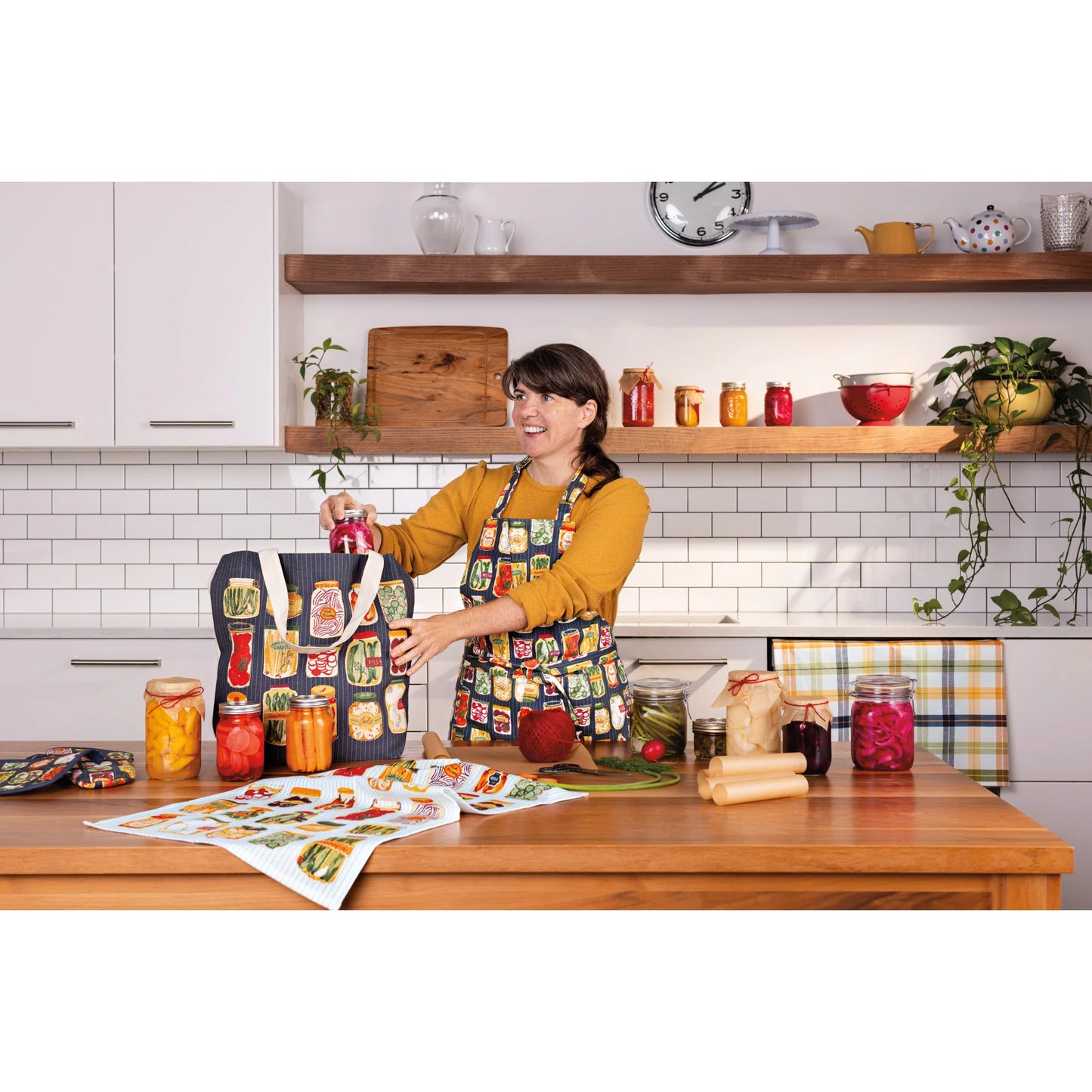 NOW Designs Apron: Chef, Pickling