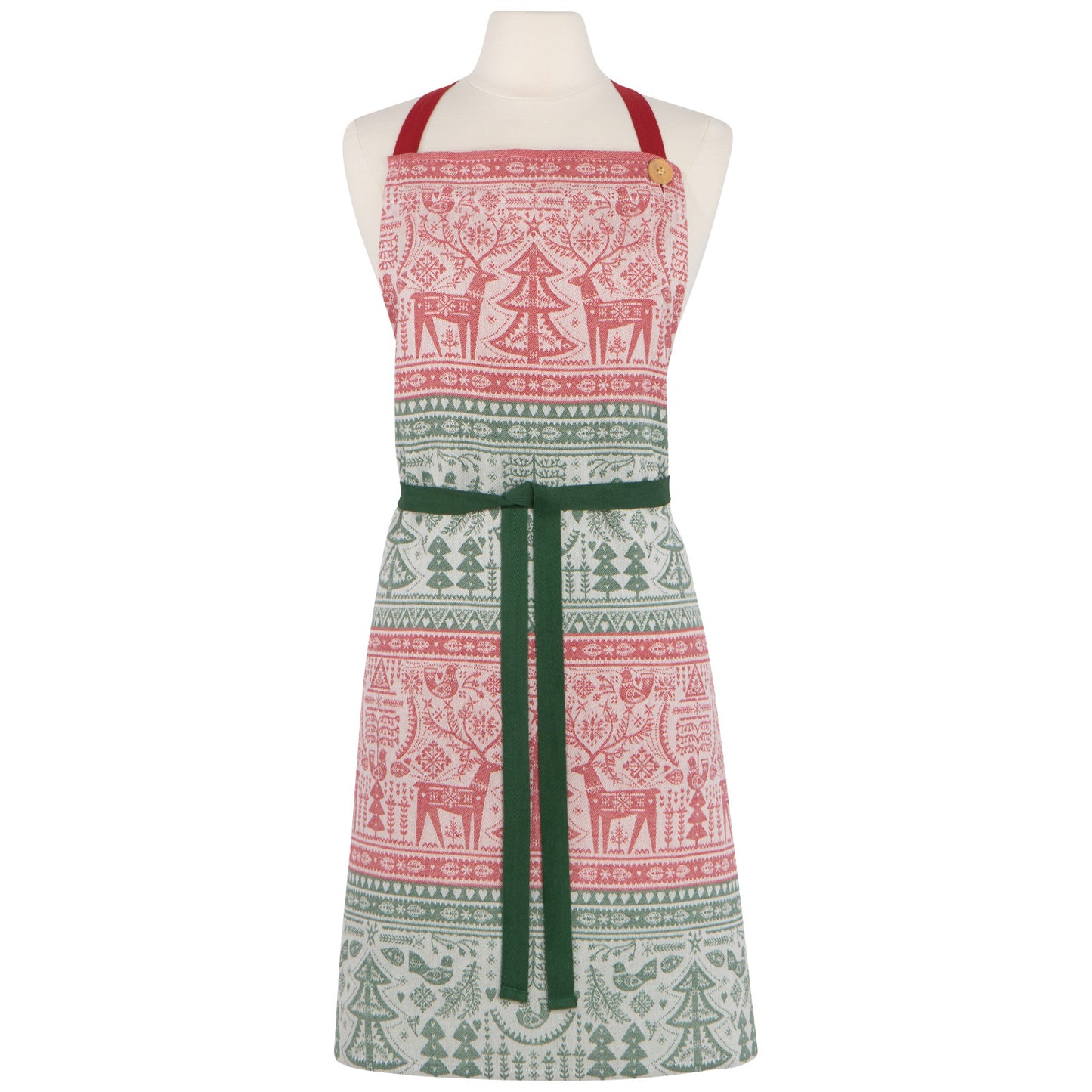 NOW Designs Apron: Jacquard, Folk Forest