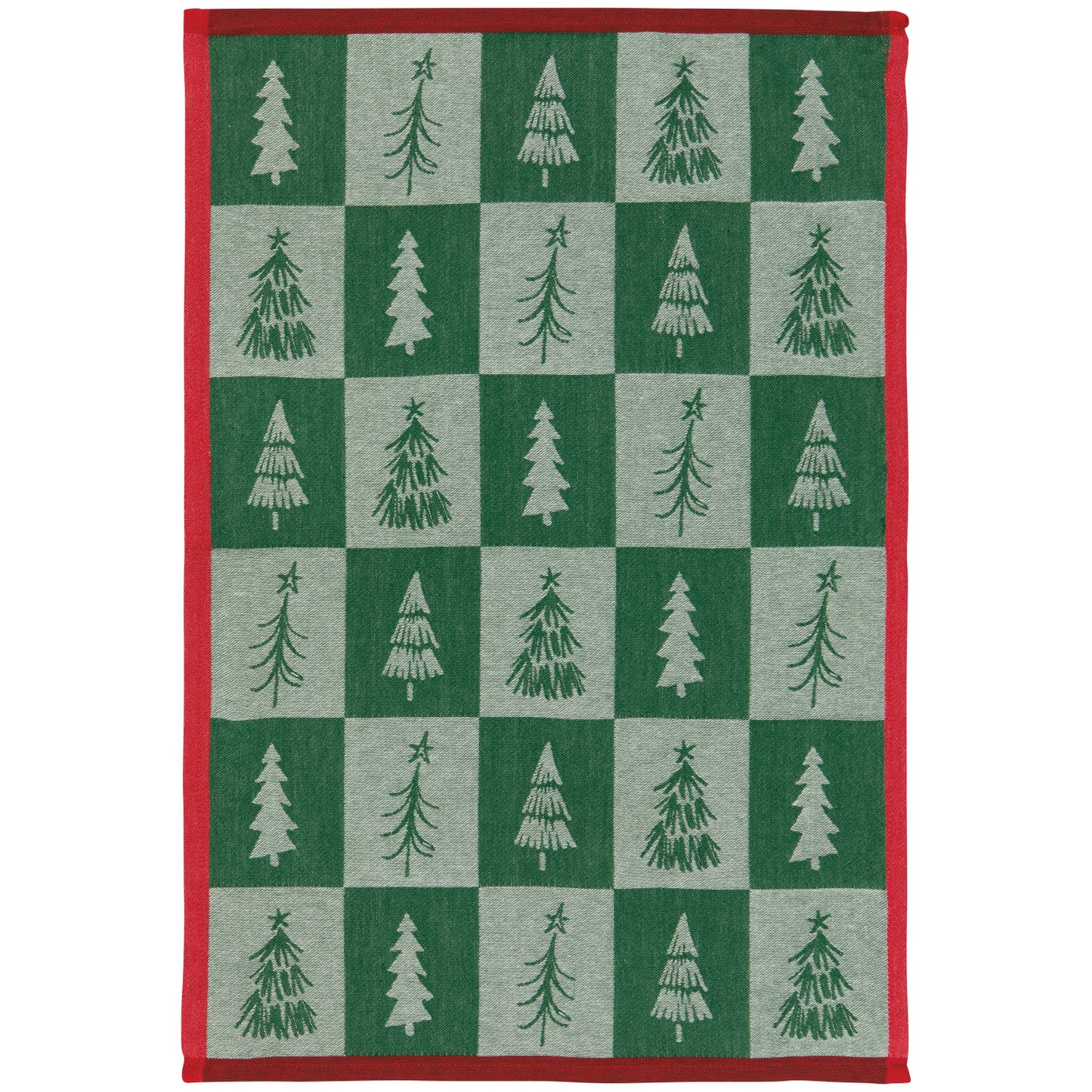 NOW Designs Dishtowel: Jacquard, Christmas Tree