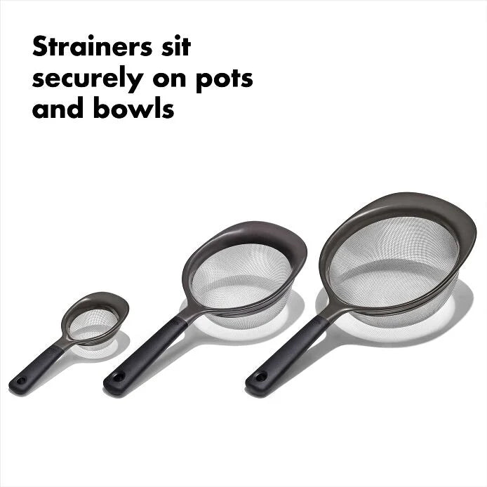 OXO Strainers (Set of 3)