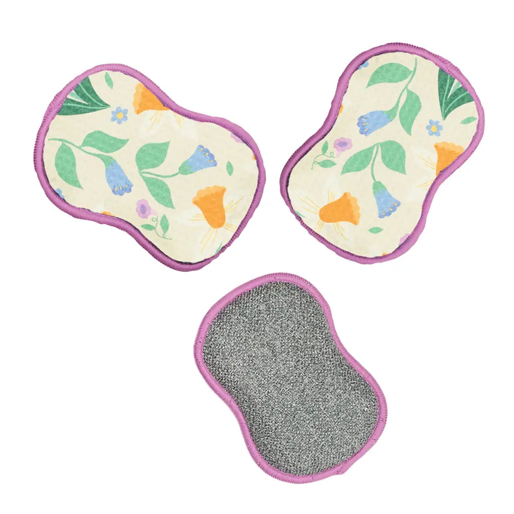 Once Again Home Sponges (Set of 3): MT Daffodil