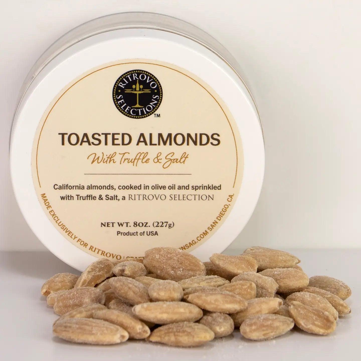 Truffle And Salt Roasted Almonds