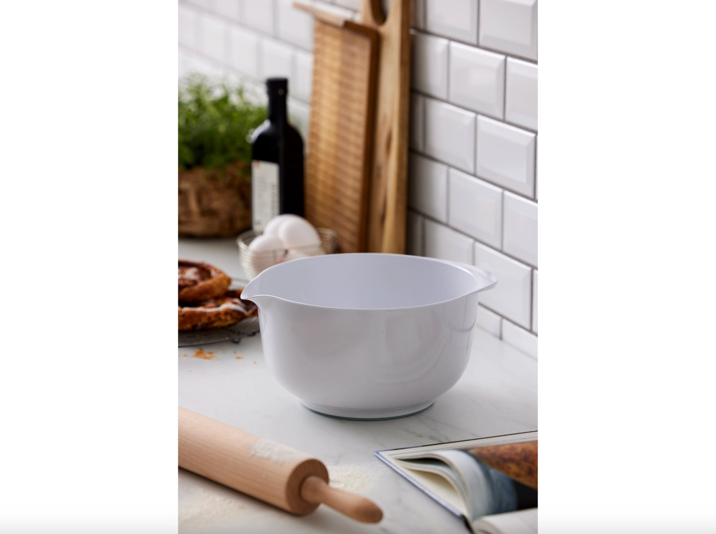 Rosti Margrethe Mixing Bowl: 5L, White