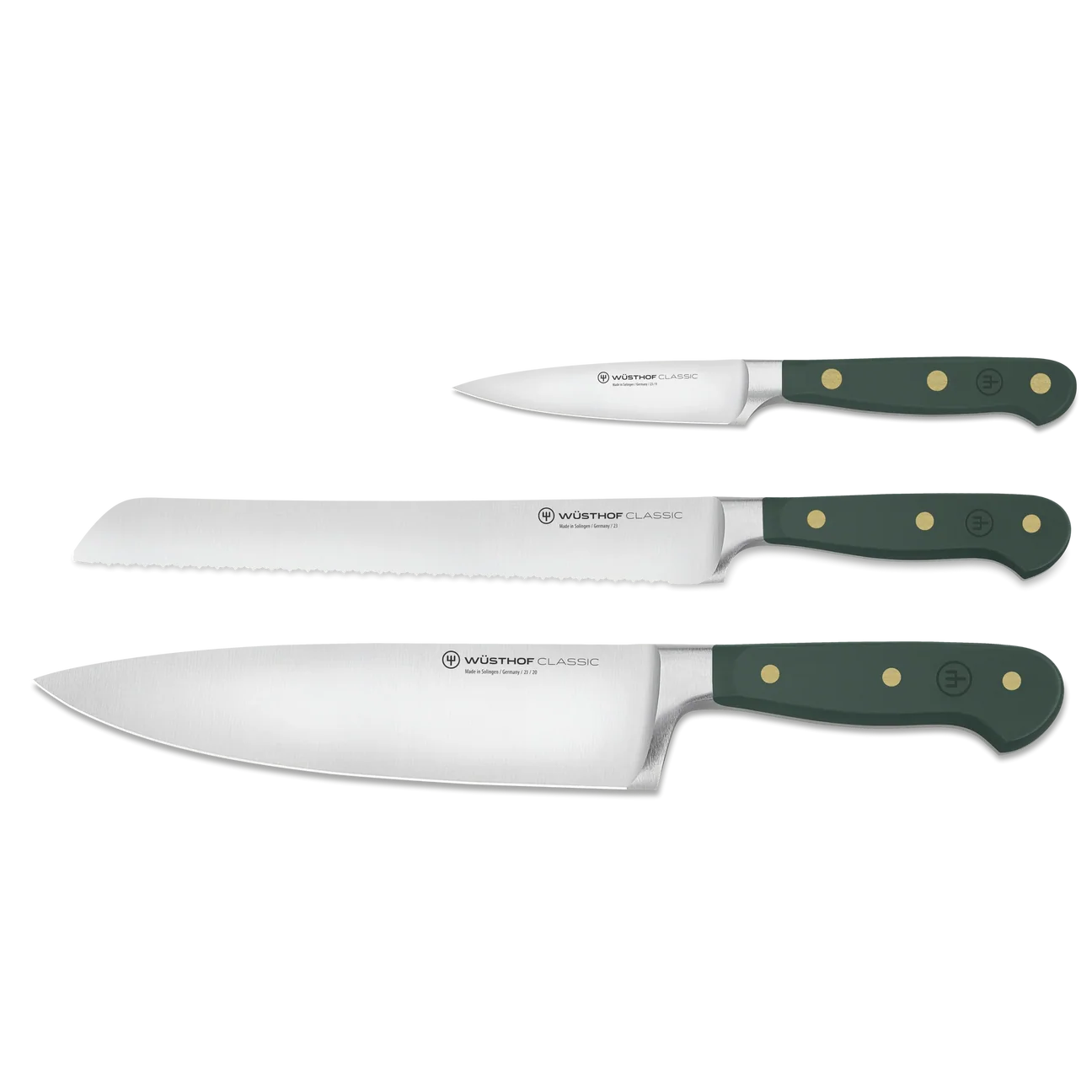 Wusthof Classic Rosemary Set: 3 Piece Starter Set