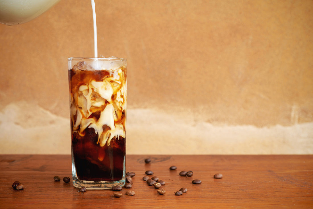 Lavender Cold Brew "Latte" + How to Make Cold Brew!