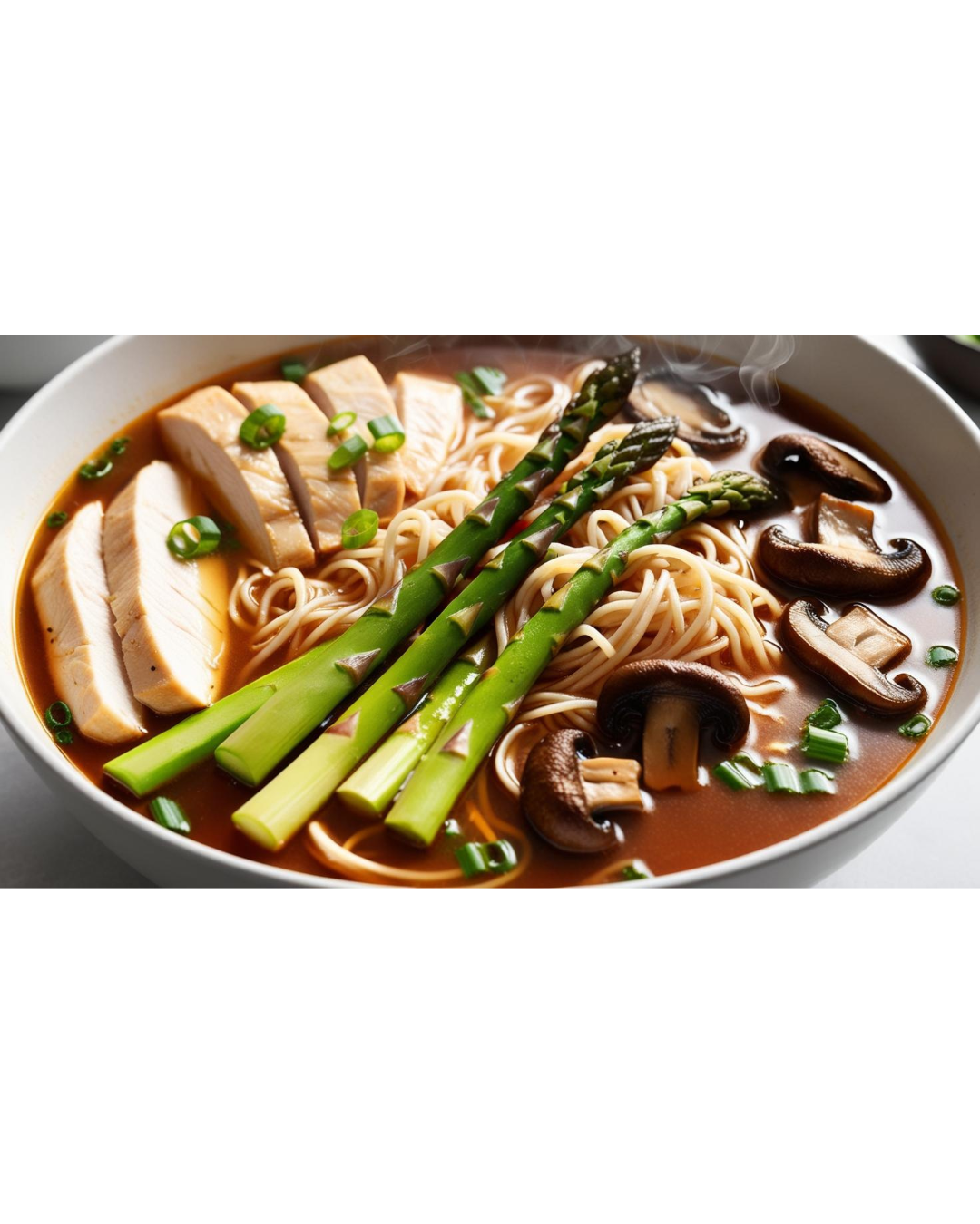 Chicken and Spring Vegetable Ramen