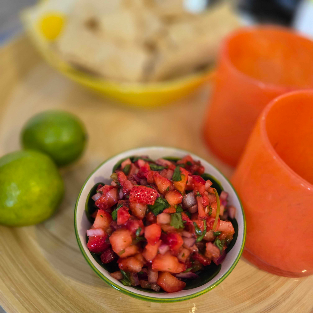 Strawberry Basil Salsa