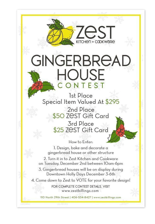 First Annual Gingerbread House Competition