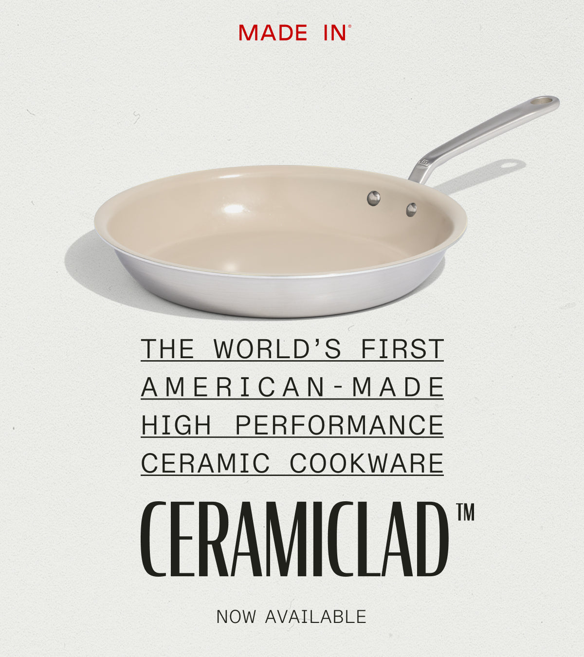 MADE IN® CeramiClad™ Non-stick