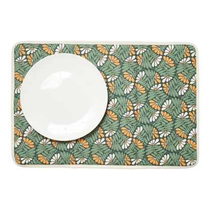 Once Again Home Drying Mat: RJW Fall Flower