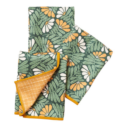Once Again Home Mighty Mini Towels (Set of 3): RJW Fall Flower