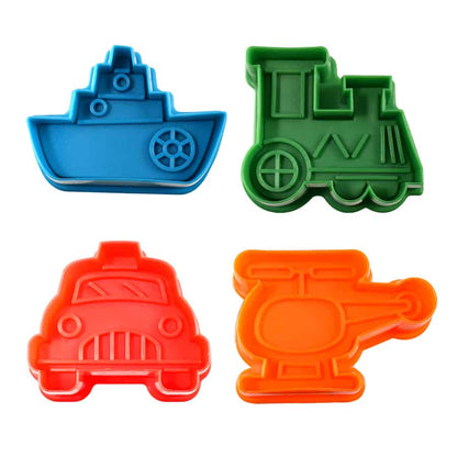 R&M Pastry Stamper Set: Transportation