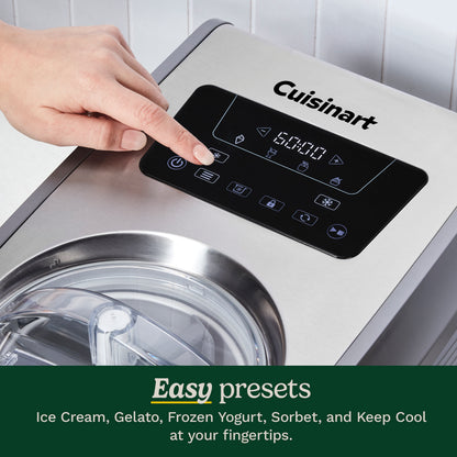 Cuisinart Freeze Ease 1.5QT Pro Ice Cream Maker