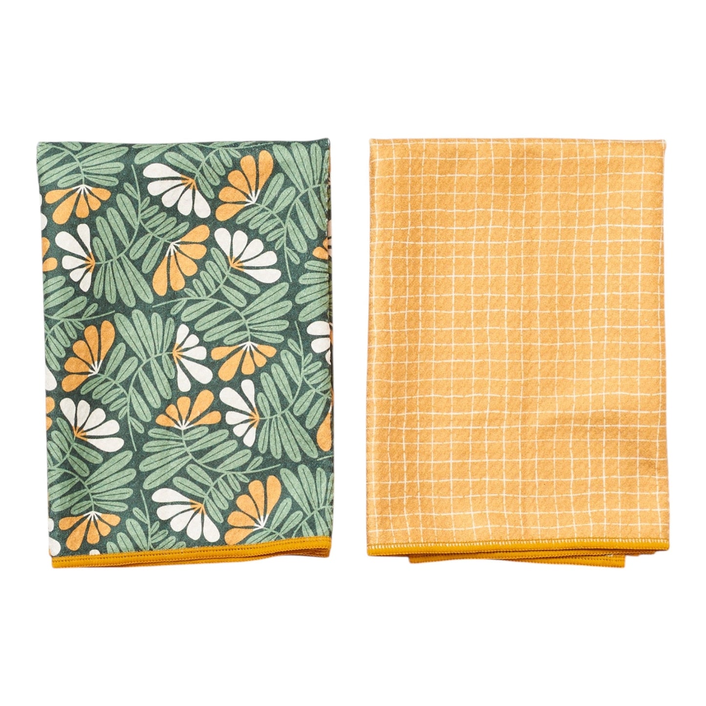 Once Again Home Double Duty Towels (Set of 2): RJW Fall Flower