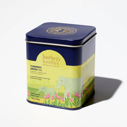Herbs & Kettles Turmeric Green Tea