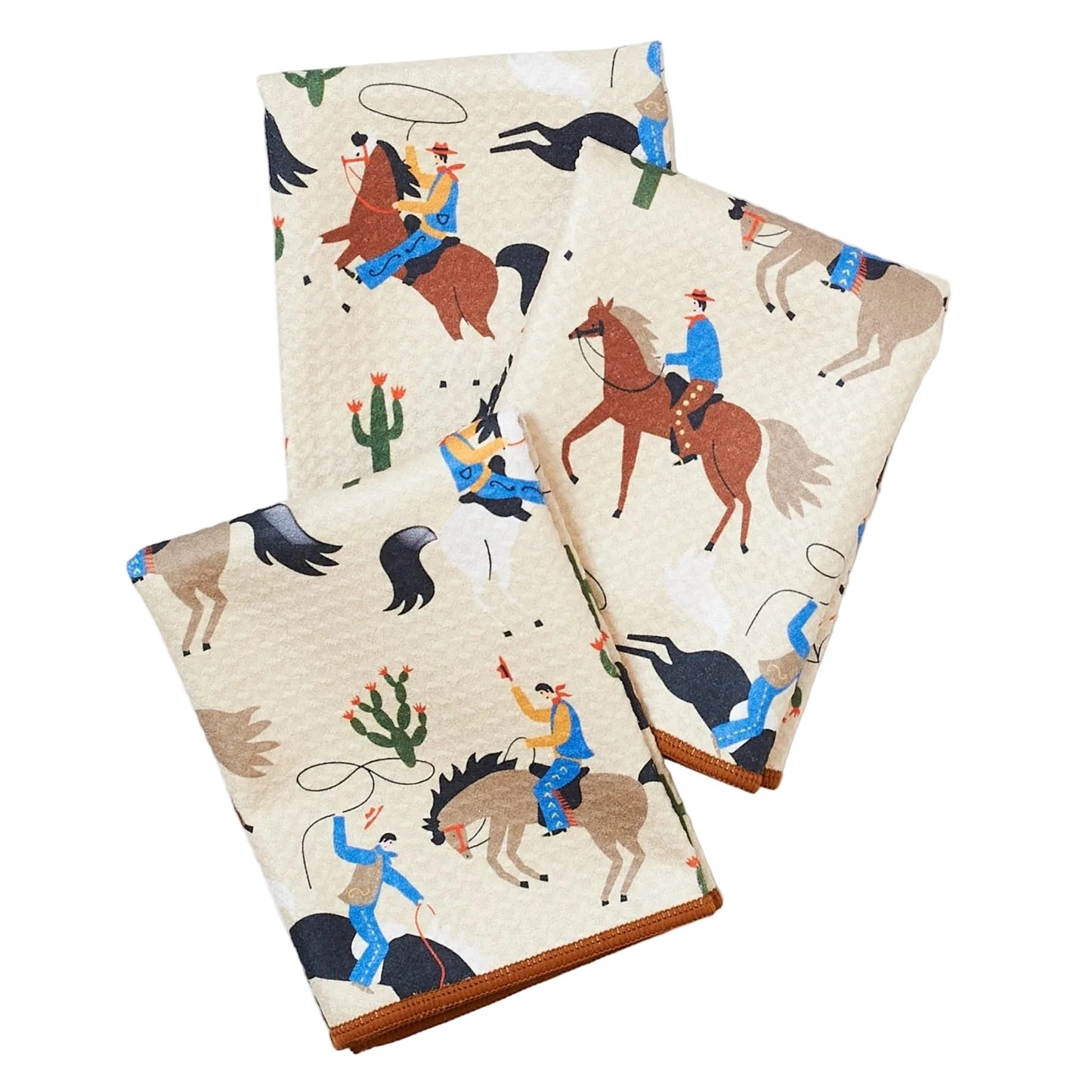 Once Again Home Mighty Mini Towels (Set of 3): Rodeo, Multi