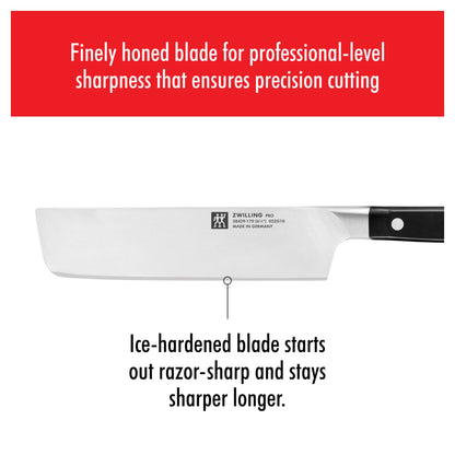 Zwilling Pro Nakiri Knife:  6.5"