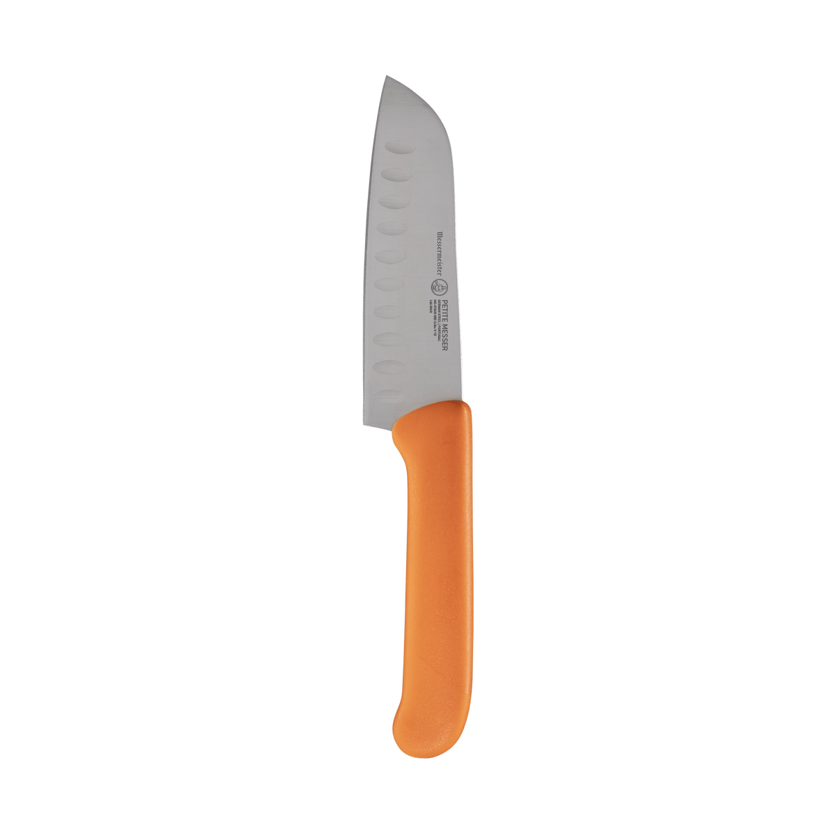 Messermeister Petite Messer 5" Kullens Santoku Knife: Orange