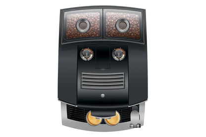 Jura Automatic Coffee Machine: J10 Twin, Diamond Black