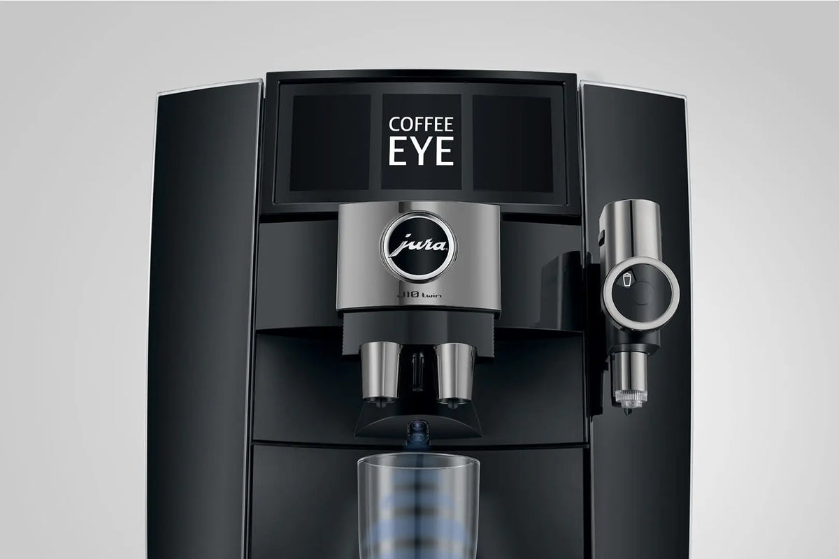 Jura Automatic Coffee Machine: J10 Twin, Diamond Black