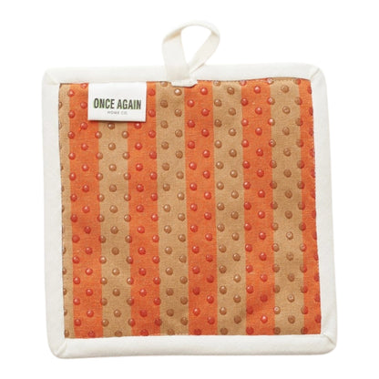 Once Again Home re:heat Potholders (Set of 2): Rust