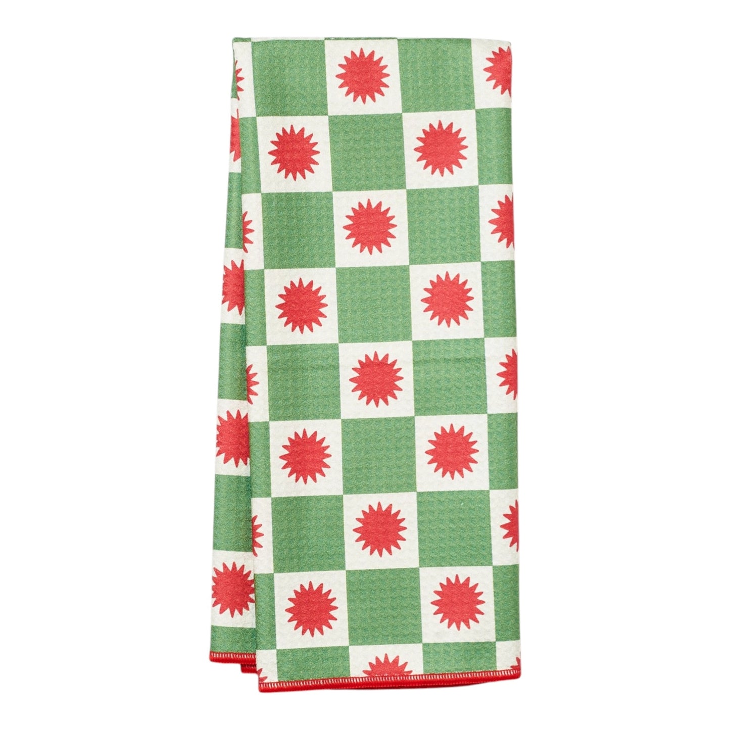Once Again Home Anywhere Towel, Reversible: RJW Happy Apple
