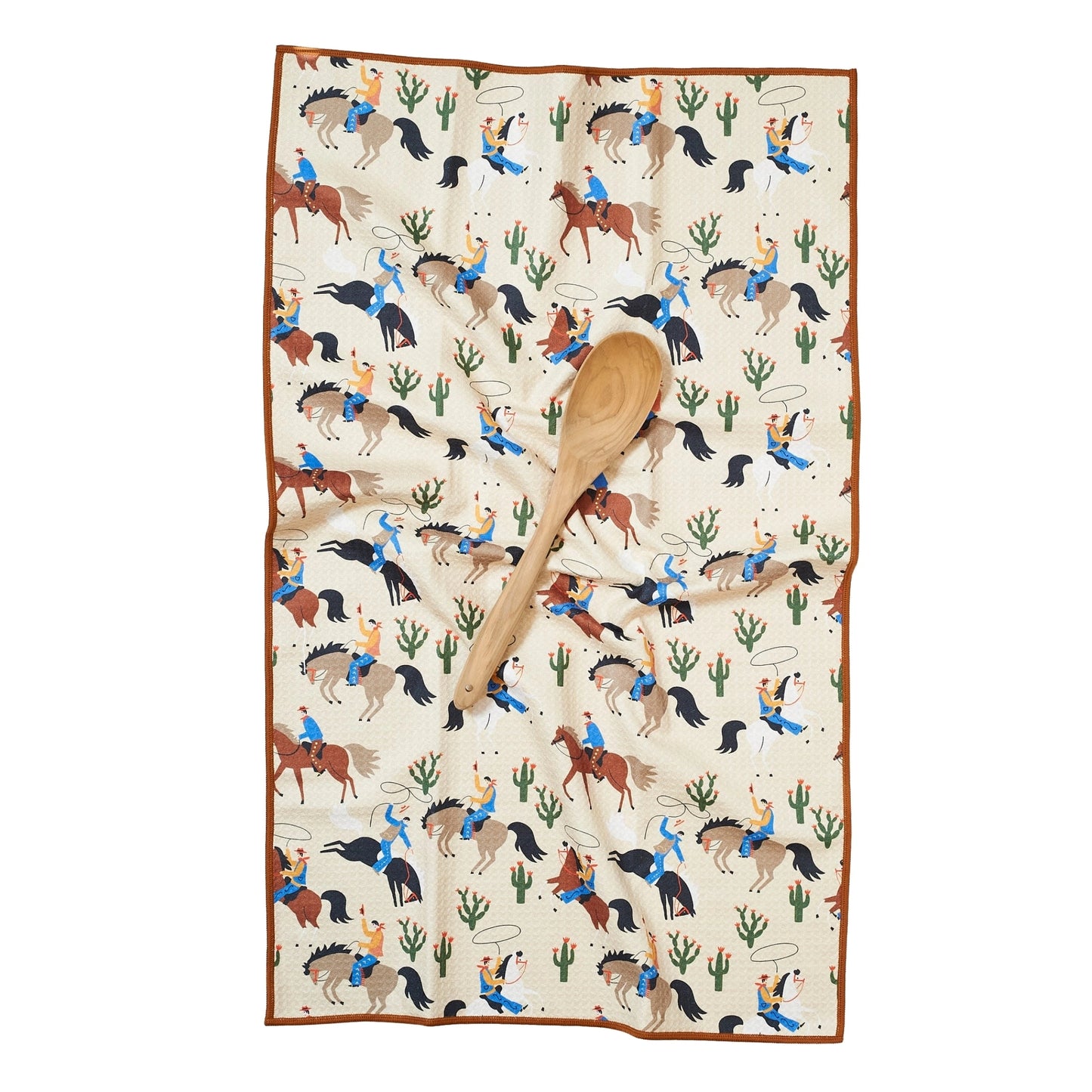 Once Again Home Anywhere Towel, Reversible: Rodeo, Multi