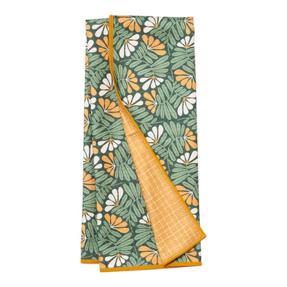 Once Again Home Anywhere Towel, Reversible: RJW Fall Flower