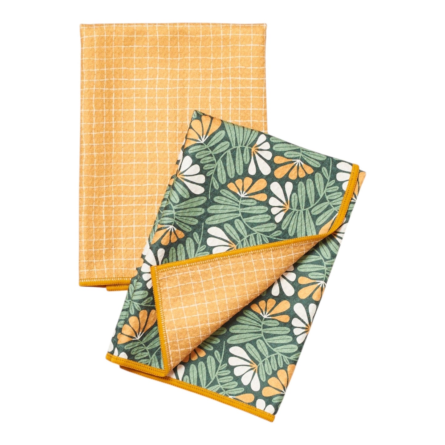 Once Again Home Double Duty Towels (Set of 2): RJW Fall Flower