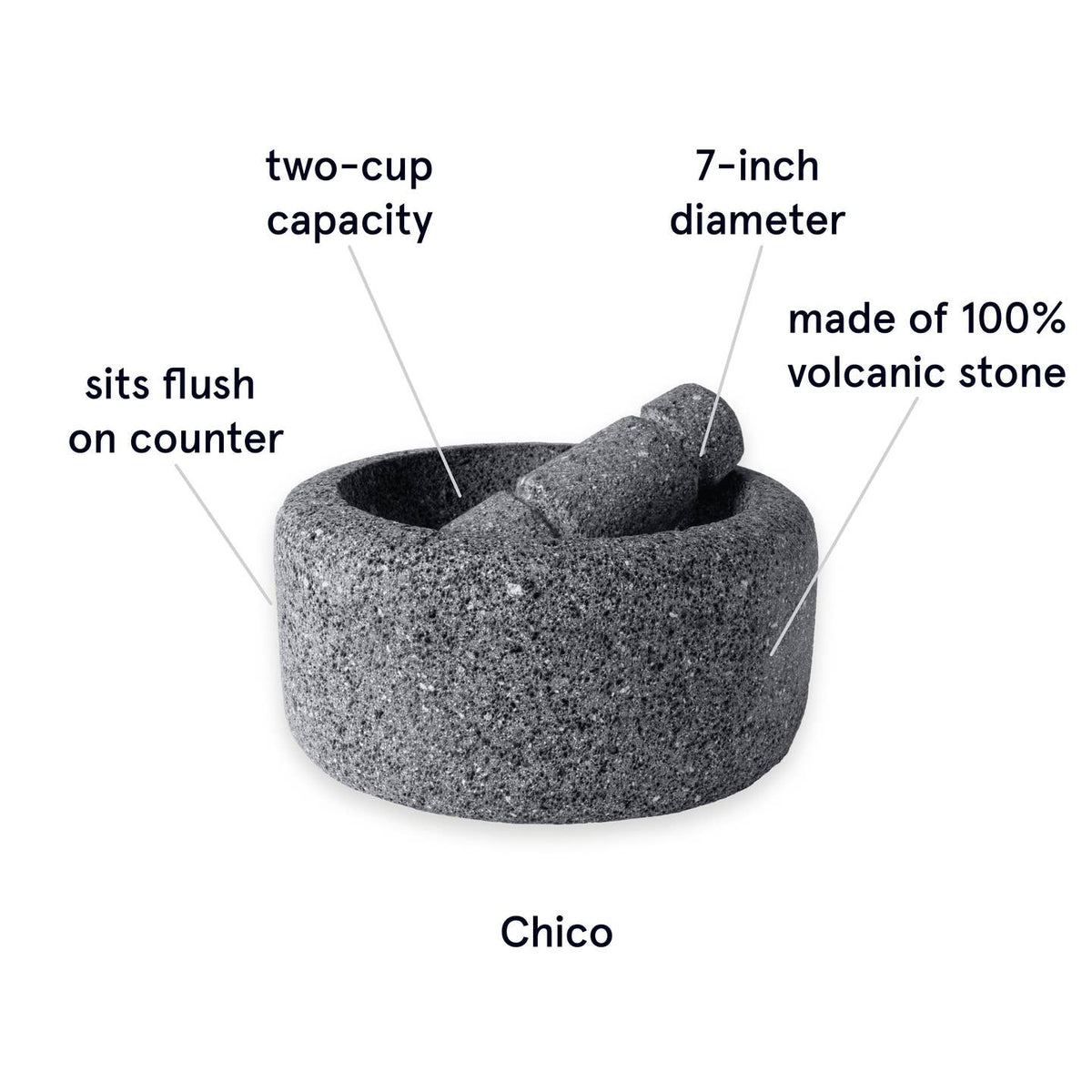 Masienda Artisan Made Molcajete