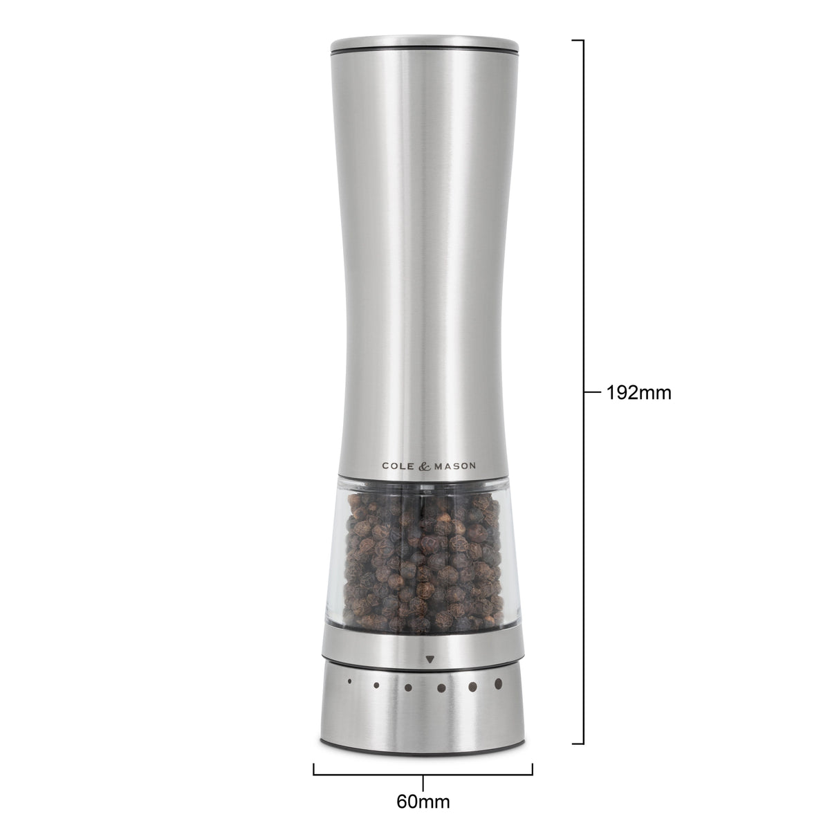 Cole & Mason Derwent Rechargeable Electric Mill: Pepper