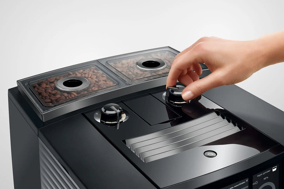 Jura Automatic Coffee Machine: J10 Twin, Diamond Black