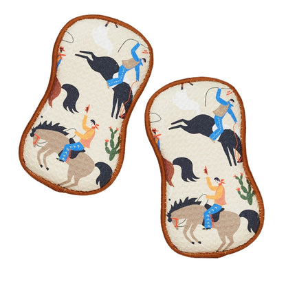 Once Again Home XL Sponges (Set of 2): Rodeo, Multi