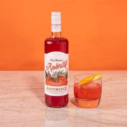 Abstinence Spirits Blood Orange Aperitif (Alcohol Free)