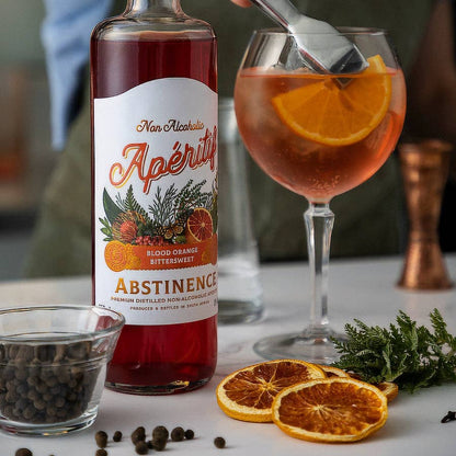 Abstinence Spirits Blood Orange Aperitif (Alcohol Free)